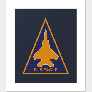 F-15 Eagle Patch Posters and Art